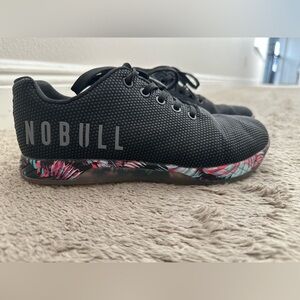 NoBull Women’s Workout Midnight Palm Shoe